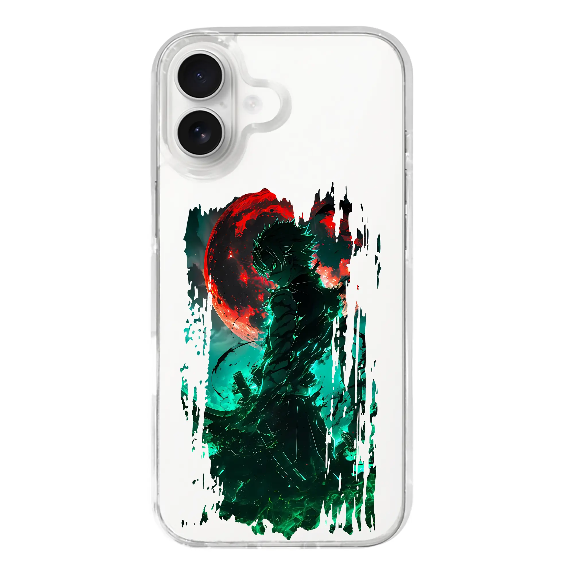 鬼滅の刃 グッズ,不死川 実弥 - iPhone 17シリーズ 透明スマホケース – 薄型・耐衝撃・精密フィット保護カバー